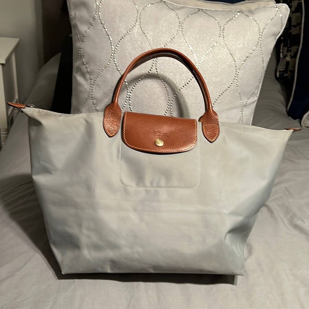 Longchamp Le Pliage zipper handbag